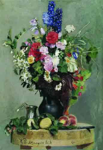 Turn your images into 经典油画, Style Transfer, Online, AI, Use Style:A bouquet of flowers.jpg
